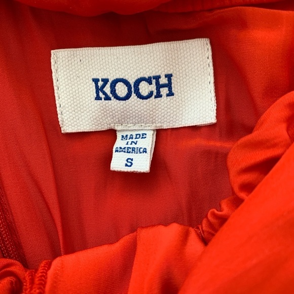 Worn once Koch Bridget Red Dress sz S - Picture 7 of 9